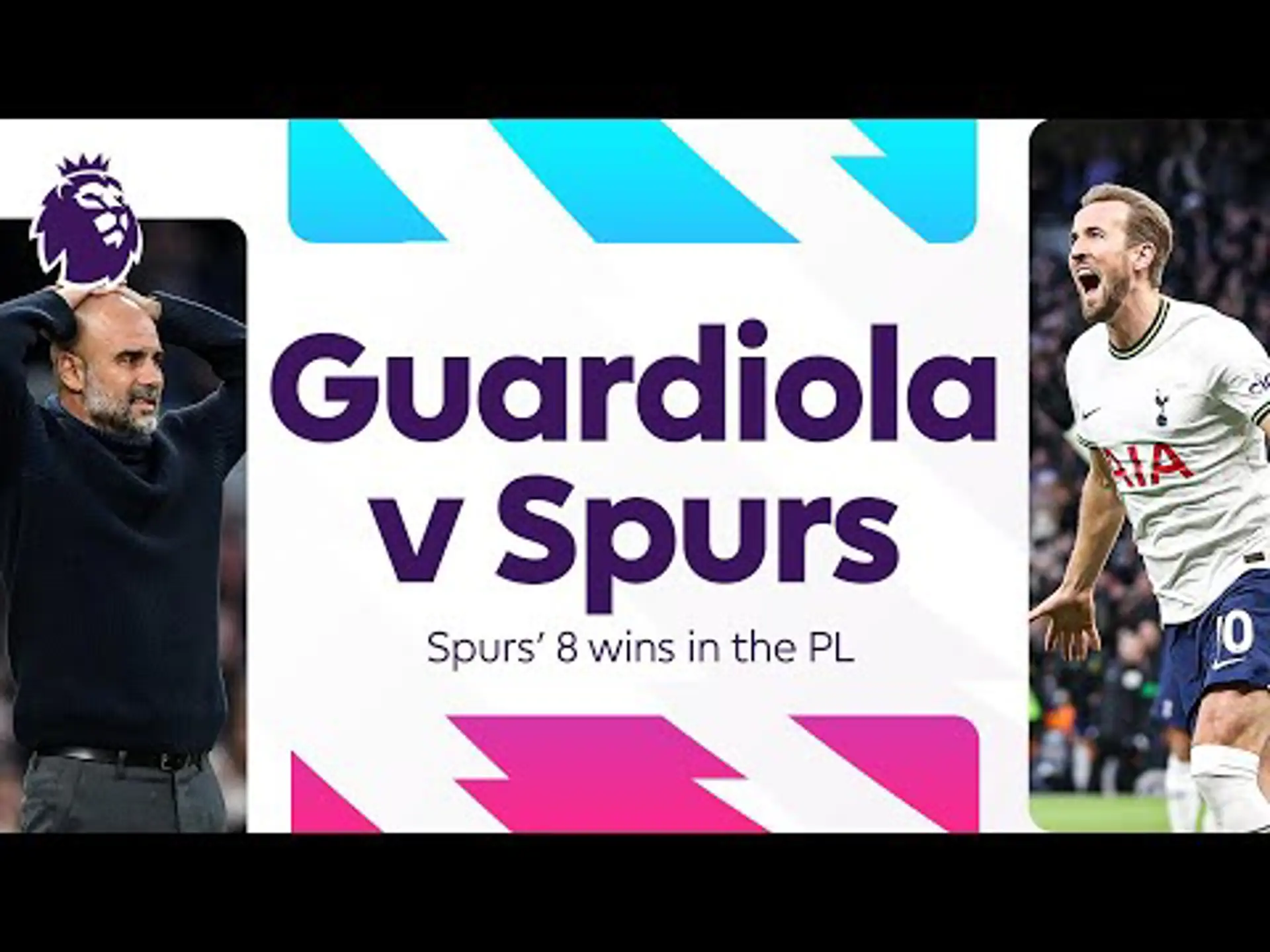 Spurs impressive Premier League record v Guardiola's City