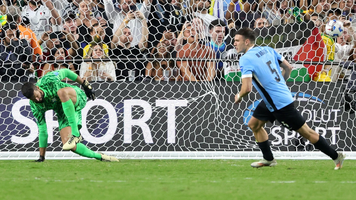 Uruguay beat Brazil on penalties to reach Copa America semifinals ...