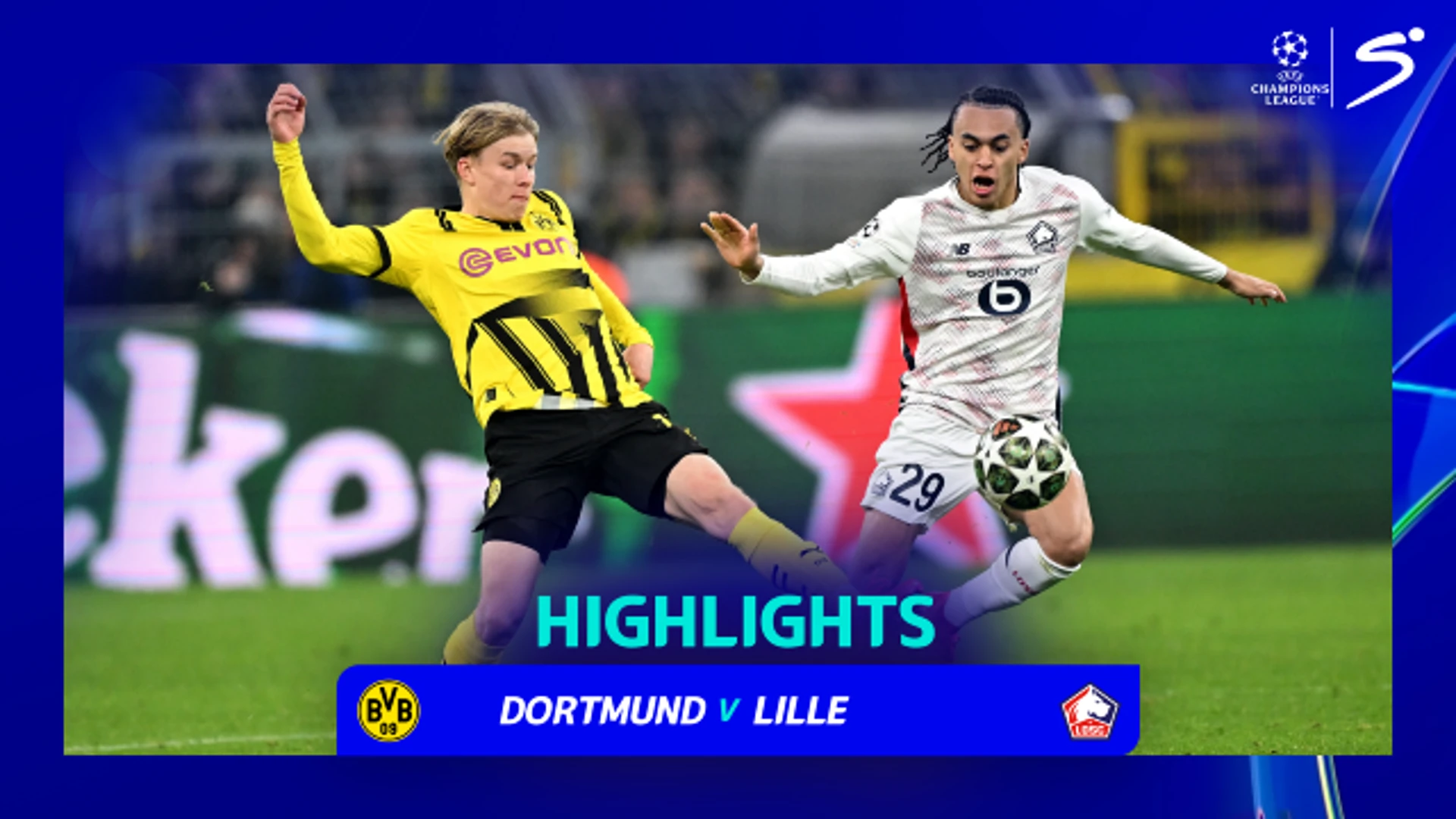 Borussia Dortmund v Lille | 90 in 90 | UEFA Champions League Round of 16