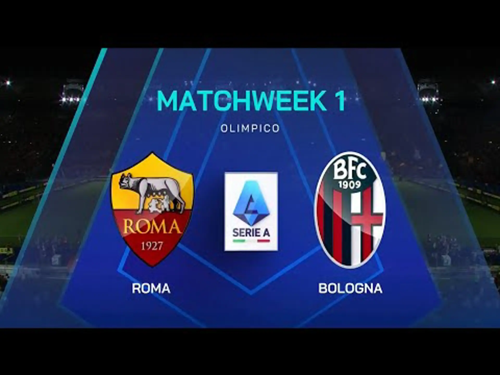 Roma v Bologna | Match Highlights | Italian Serie A Matchday 1