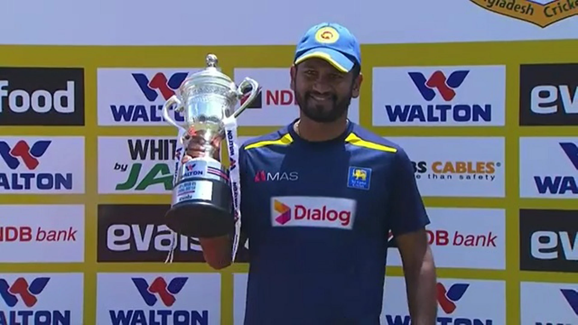 Sri Lanka v Bangladesh Test Series | 2nd Test, Day 5 | Post-match interview with Dimuth Karunaratne