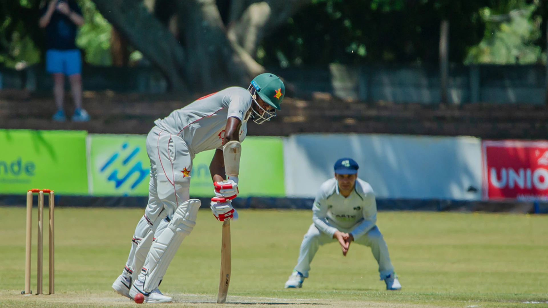 Ireland 76 runs ahead after Zimbabwe's heroic last-wicket stand