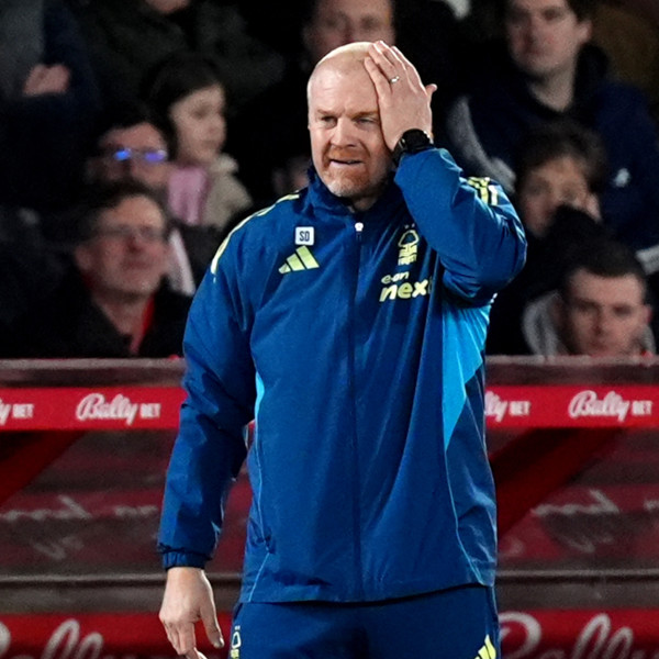 AXED: Forest sack manager Dyche after four months in charge