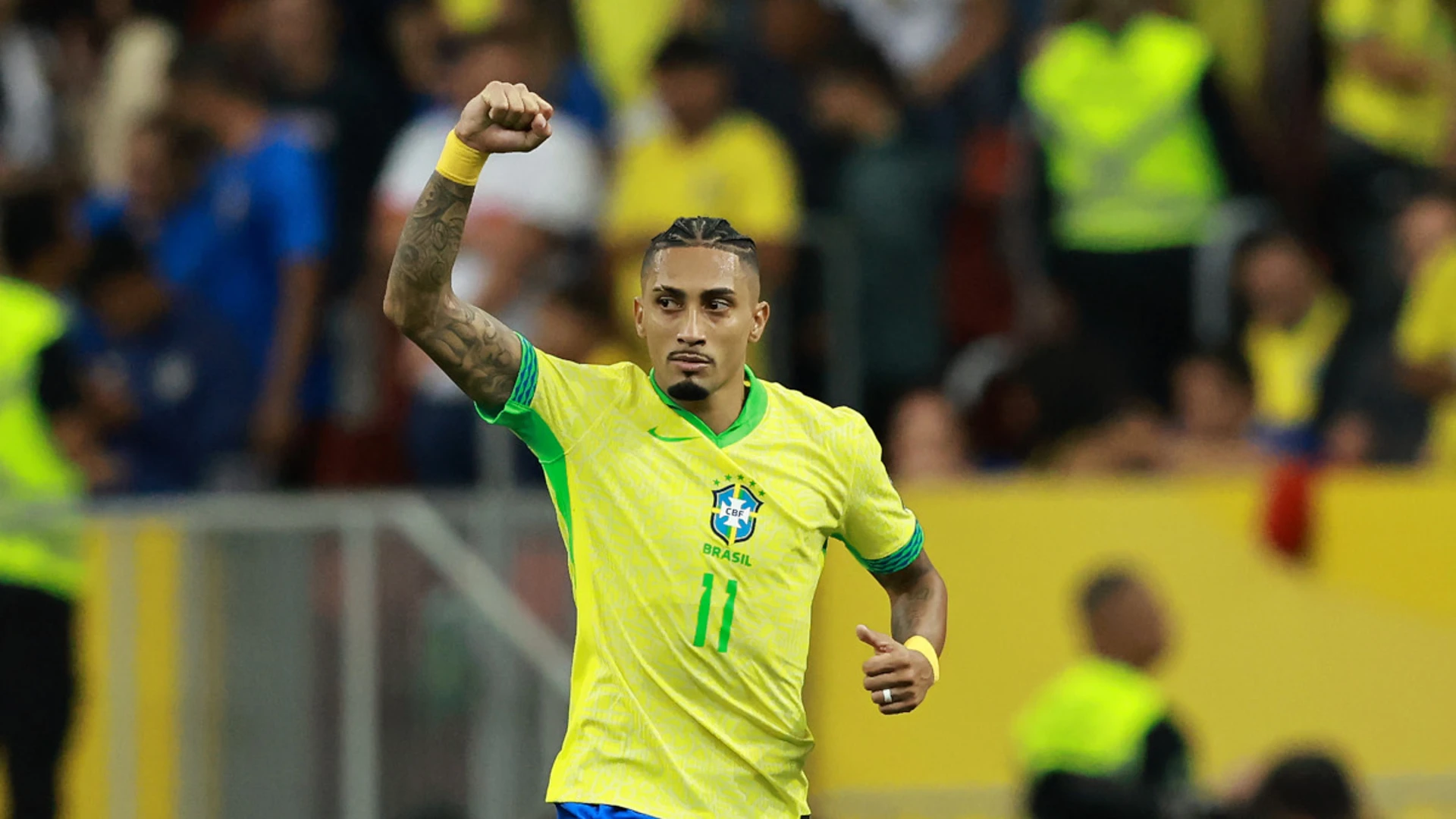 Raphinha's penalty double helps Brazil to win over Peru