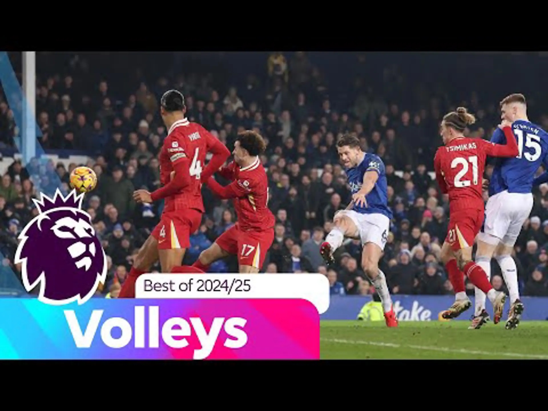 Best Volleys of the 2024/25 season | Premier League