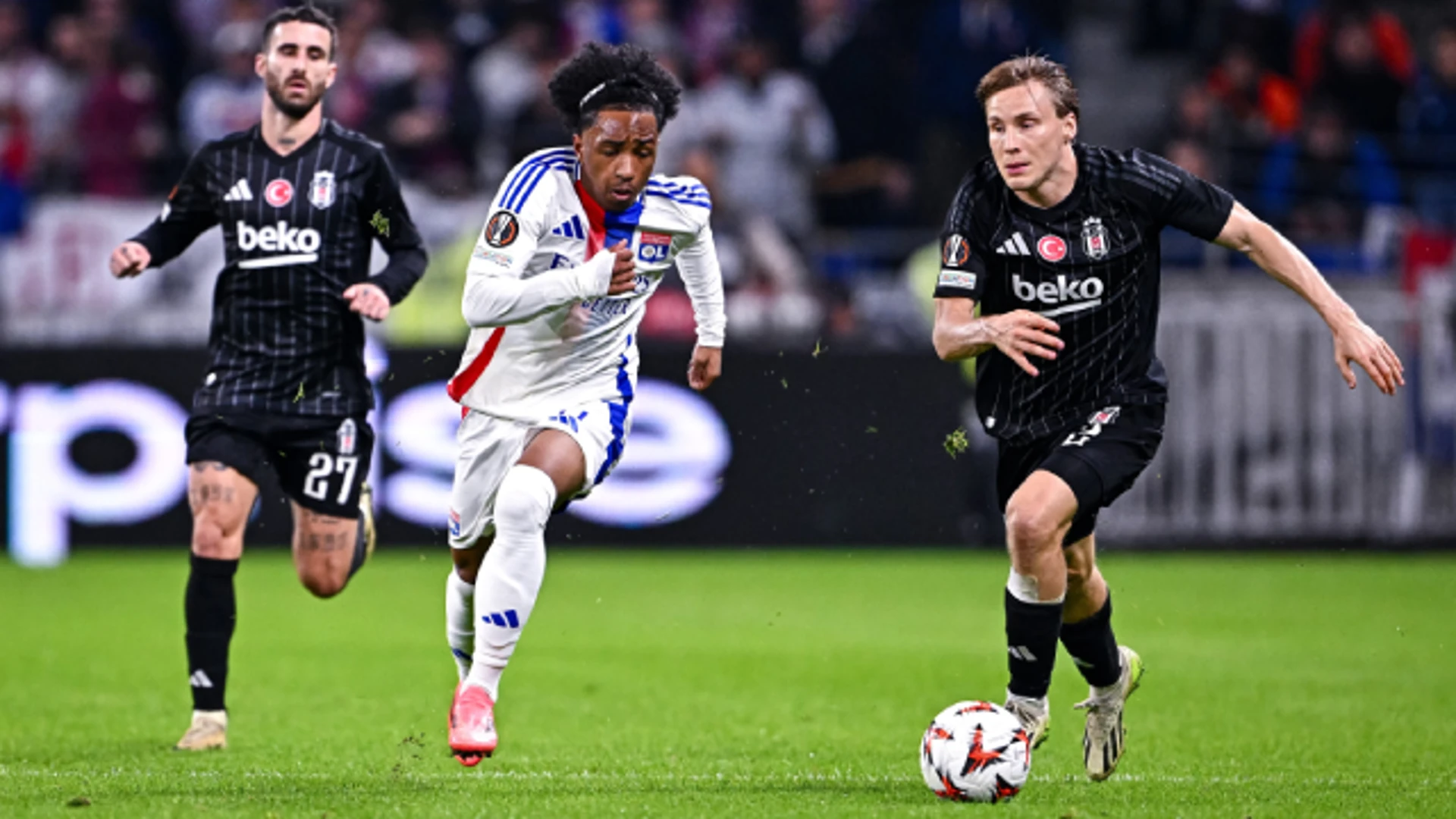 Lyon v Besiktas | Match Highlights | UEFA Europa League