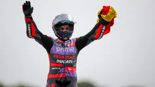 Martin wins Portuguese MotoGP as Bagnaia crashes out, SA's Binder fourth