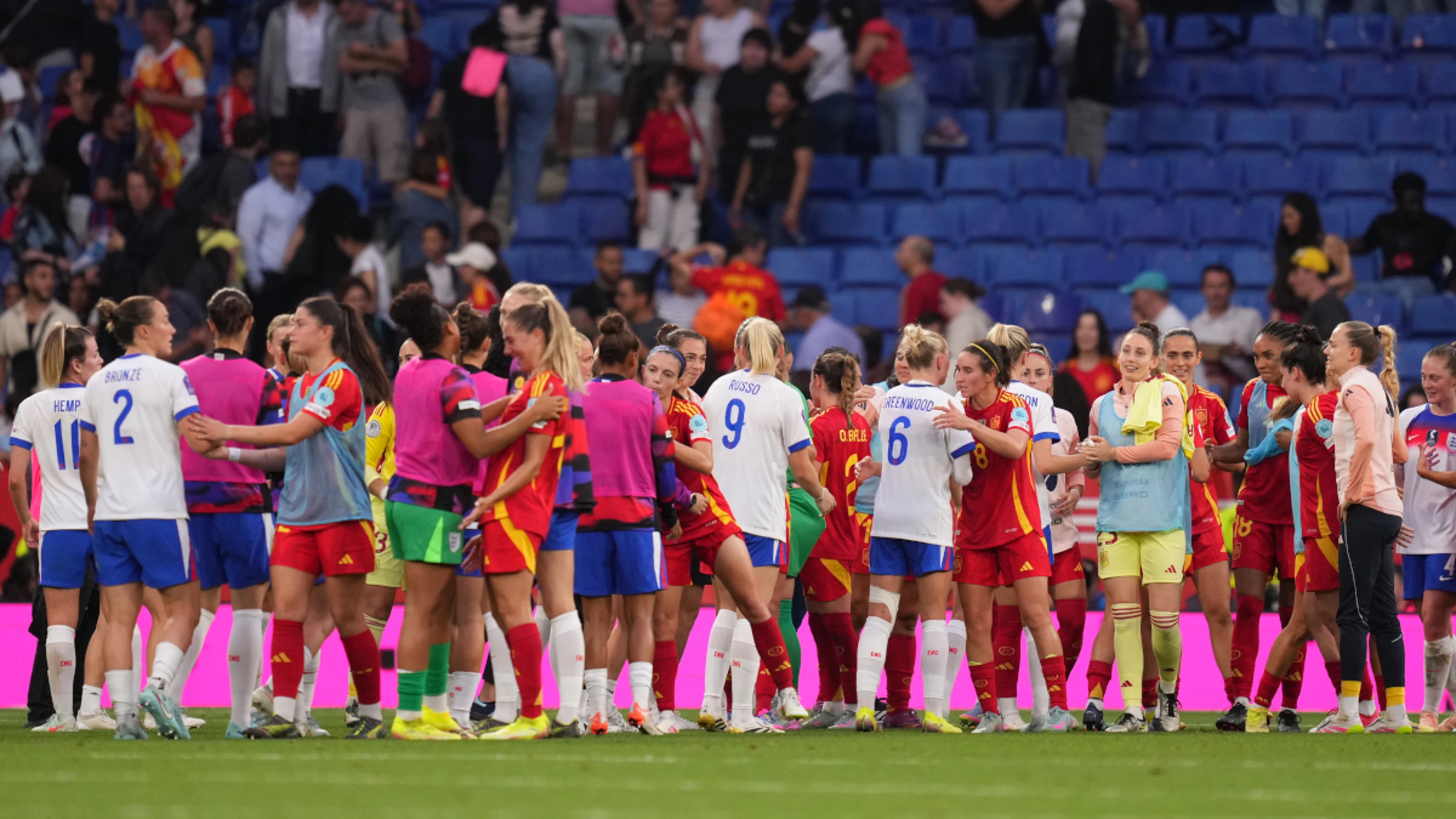 Spain into last four of Women's Nations League after win over England