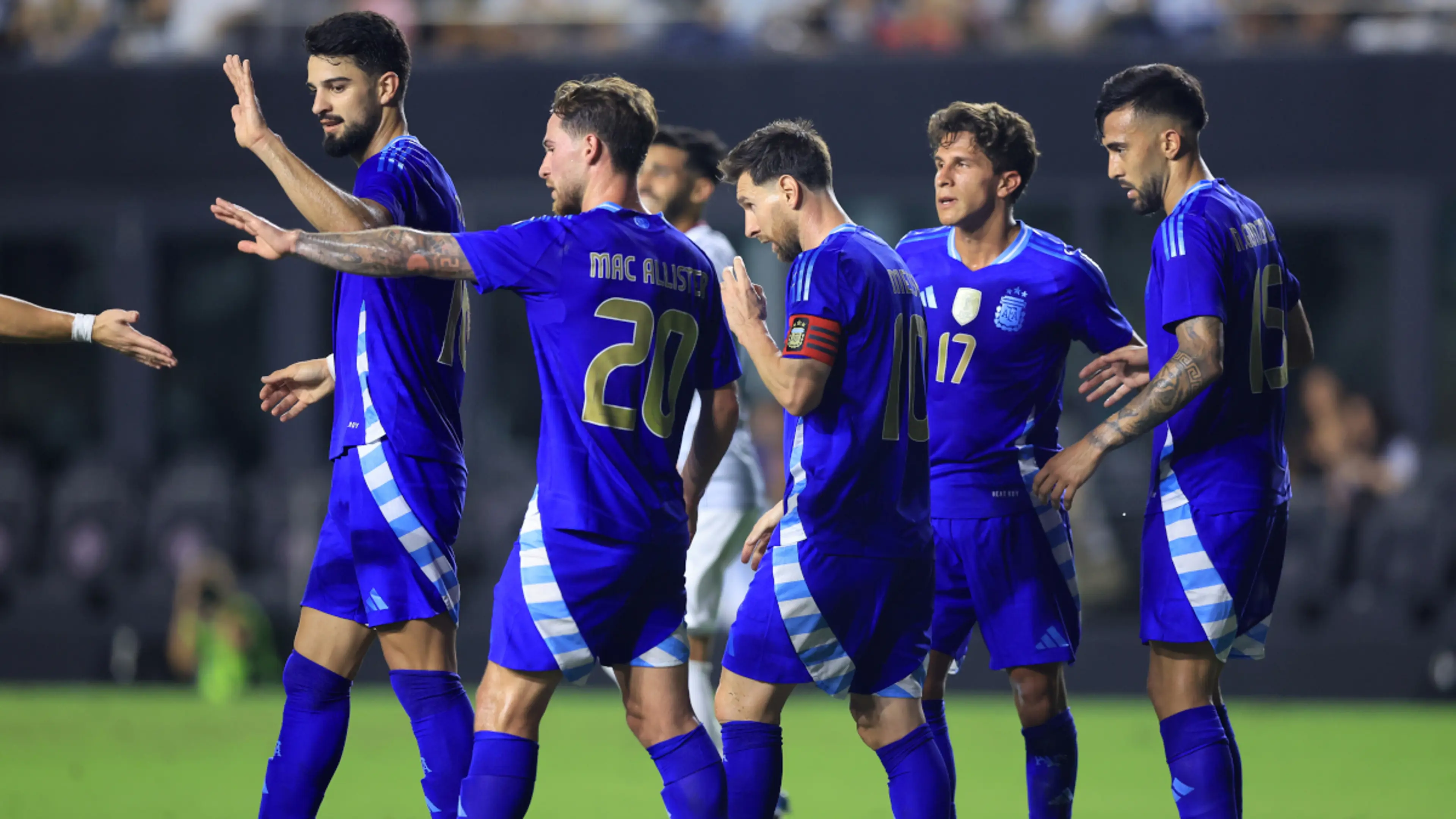 Mac Allister and Martinez braces power Argentina over Puerto Rico