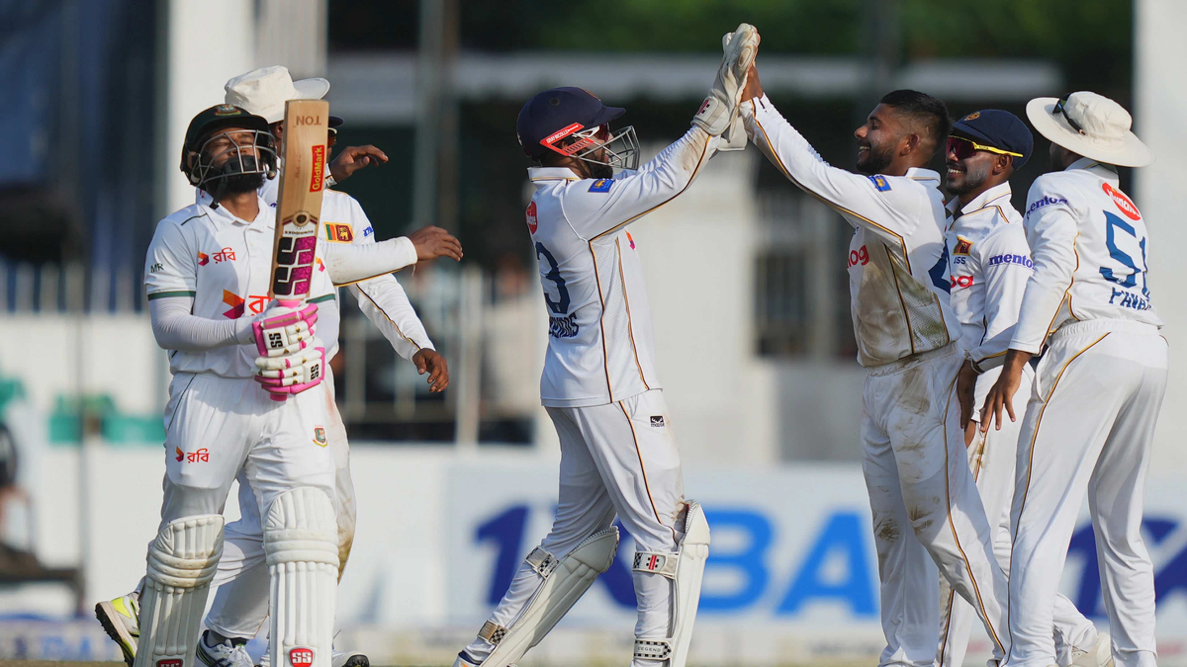 DAY 1: Bowlers sparkle for Sri Lanka in second Bangladesh test