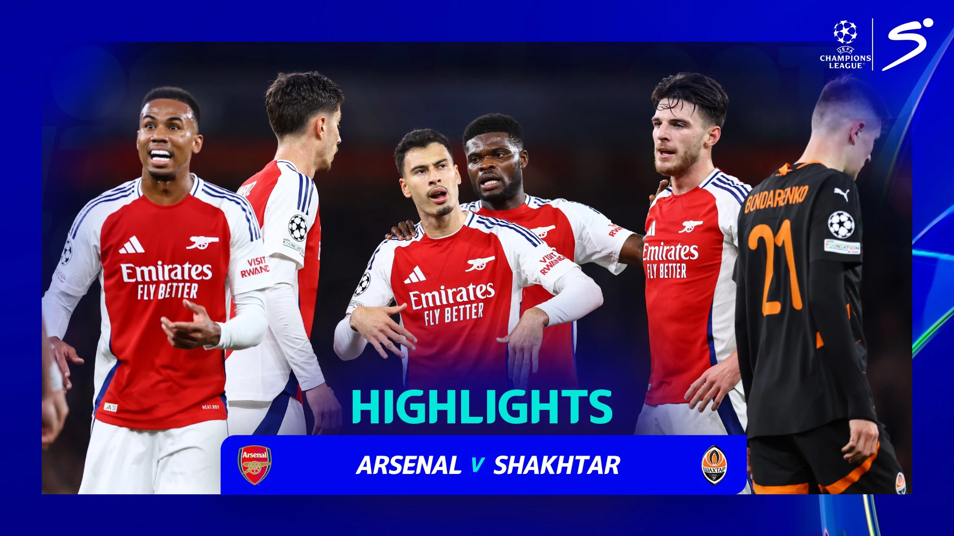 Arsenal v Shakhtar | 90 in 90 | UEFA Champions League League