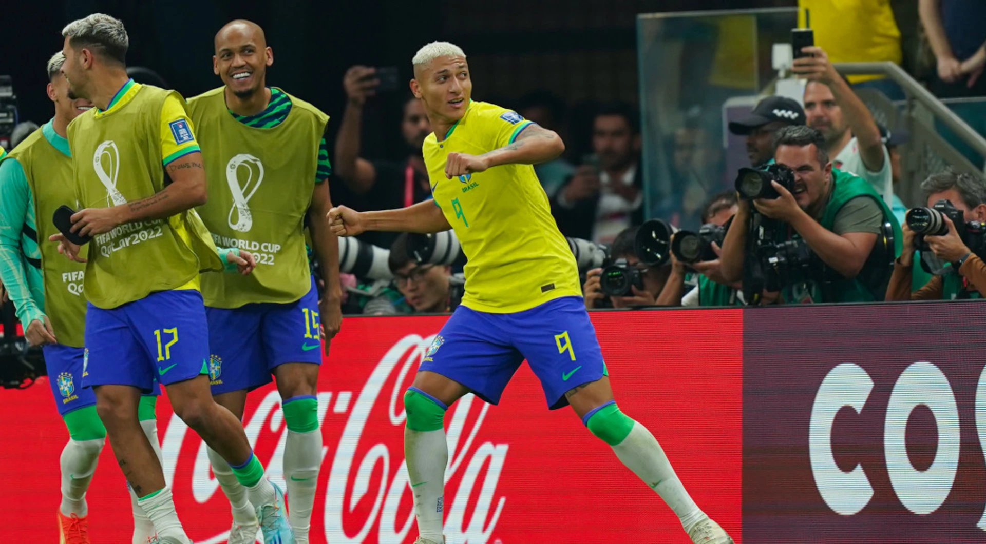 Richarlison's brace for Brazil 'a boyhood dream come true'