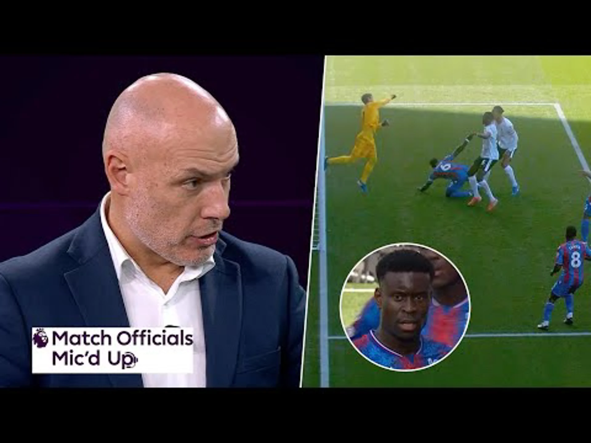 Guehi v Van Dijk was correct outcome | Match Officials Mic'd Up | Premier League