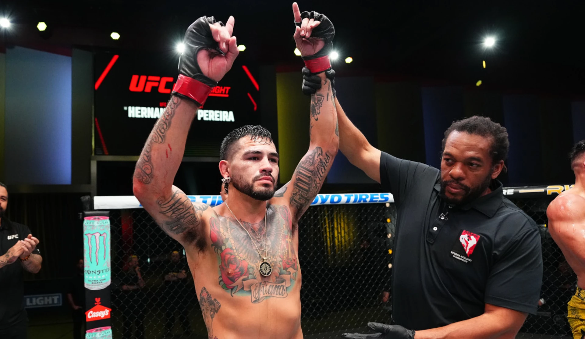 Hernandez dominates Pereira in Fight Night