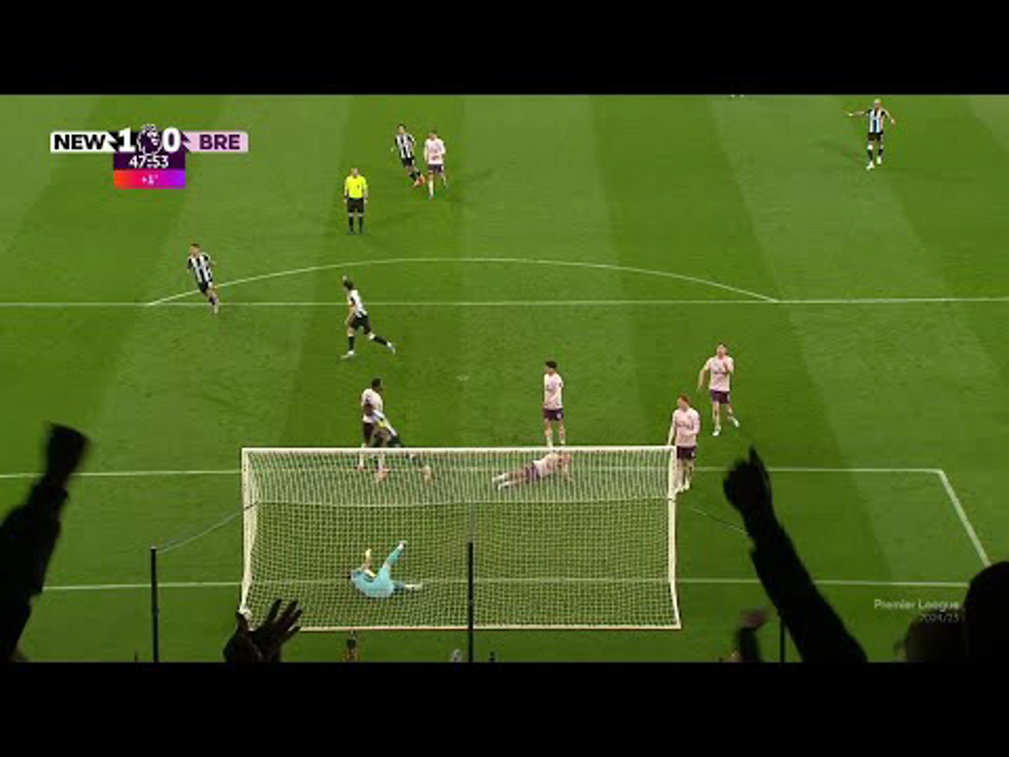 Alexander Isak | 47ᵗʰ Minute Goal v Brentford