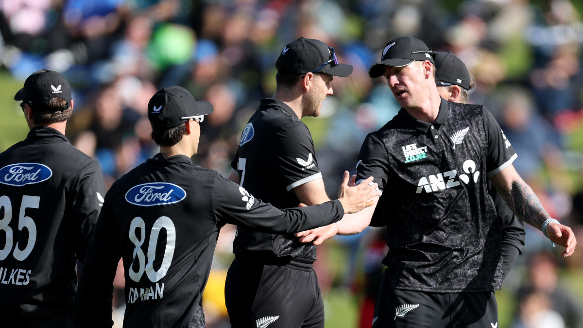 Late replacement Tickner fires NZ to ODI series win over England