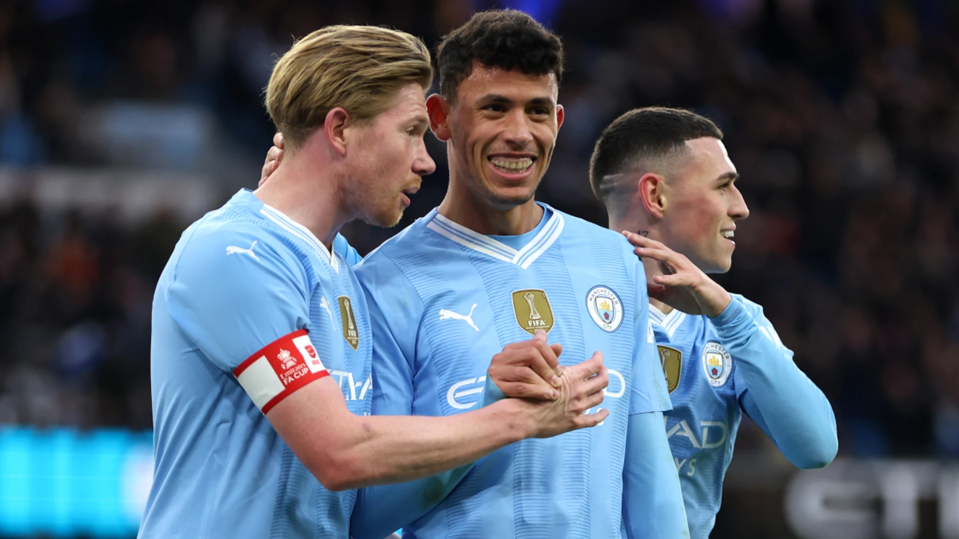 Foden double fires City to FA Cup win over Huddersfield