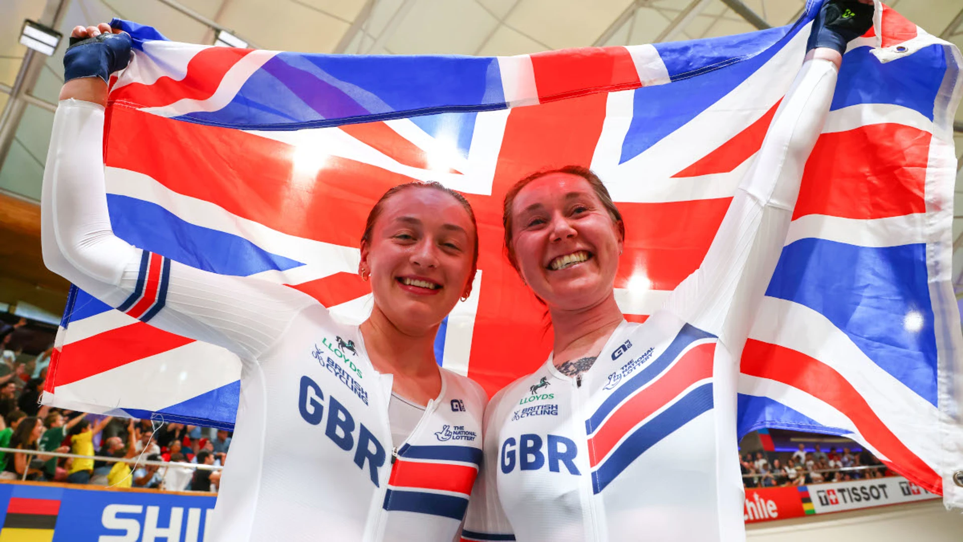 Britain women claim Madison gold, one-two pursuit finish at Track Worlds