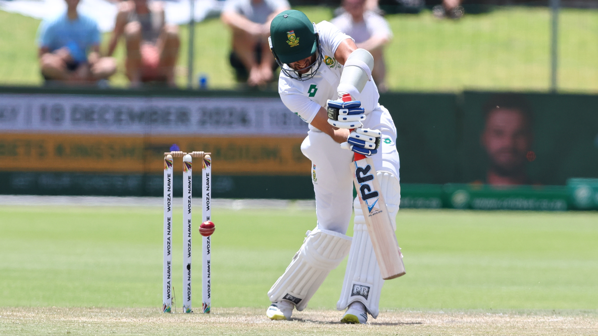 Keshav Maharaj 51 Runs | Zimbabwe v South Africa | 1st Test Day 3