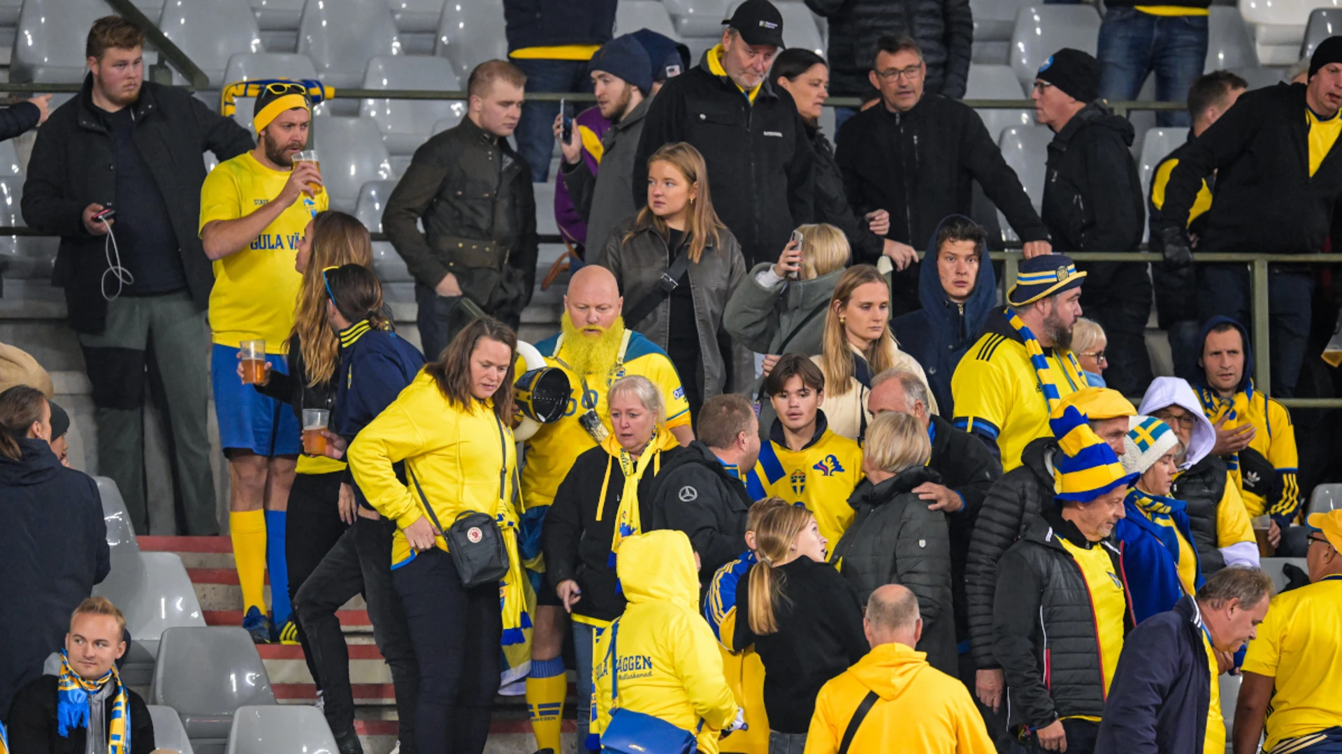 Belgium v Sweden Euro qualifier abandoned after Brussels shooting