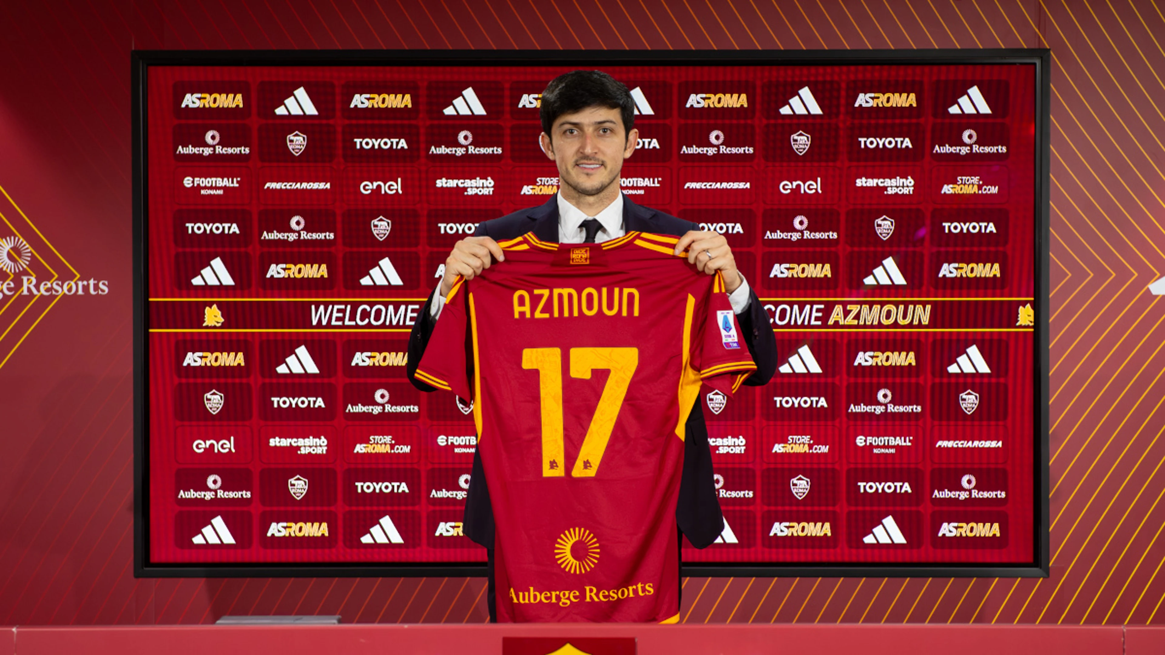 Roma sign Iran's Azmoun with Lukaku talks ongoing