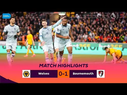 Wolves v Bournemouth | Match in 3 Minutes | Premier League