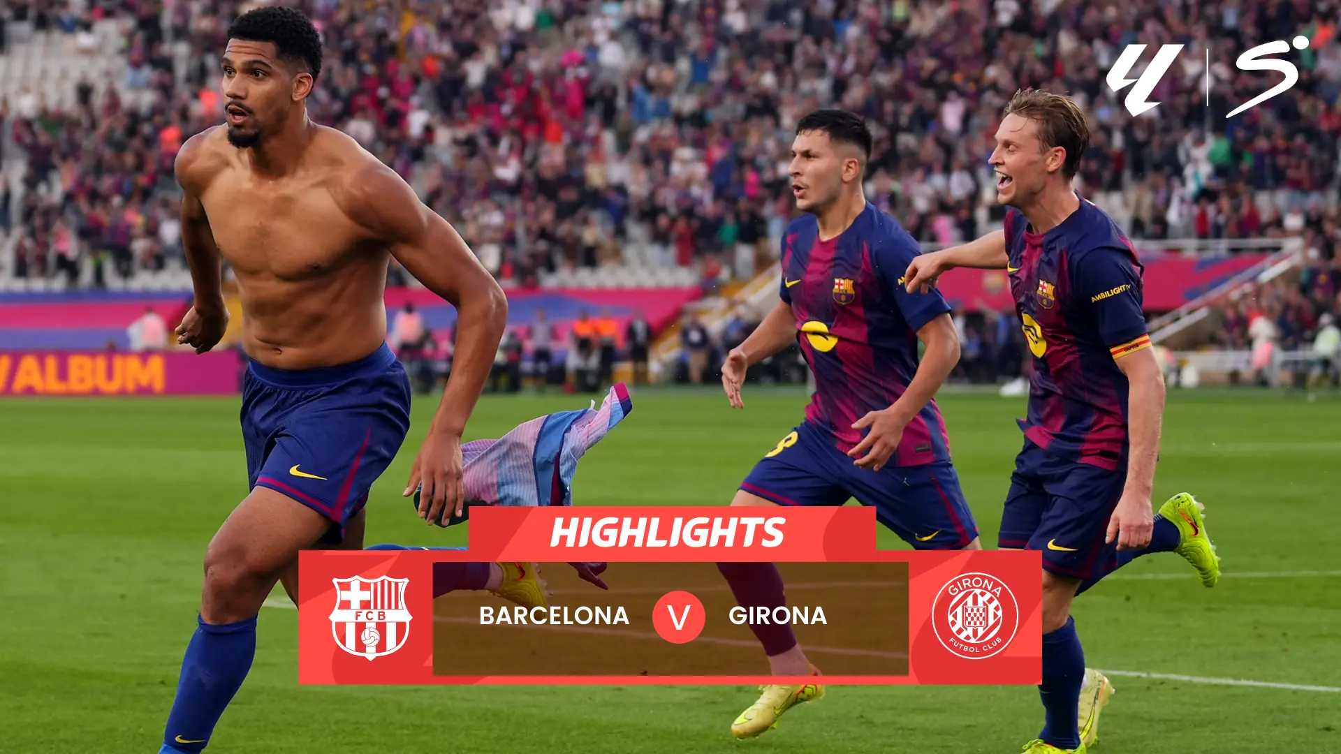 Barcelona v Girona | Match Highlights | LaLiga EA Sports Matchday 9