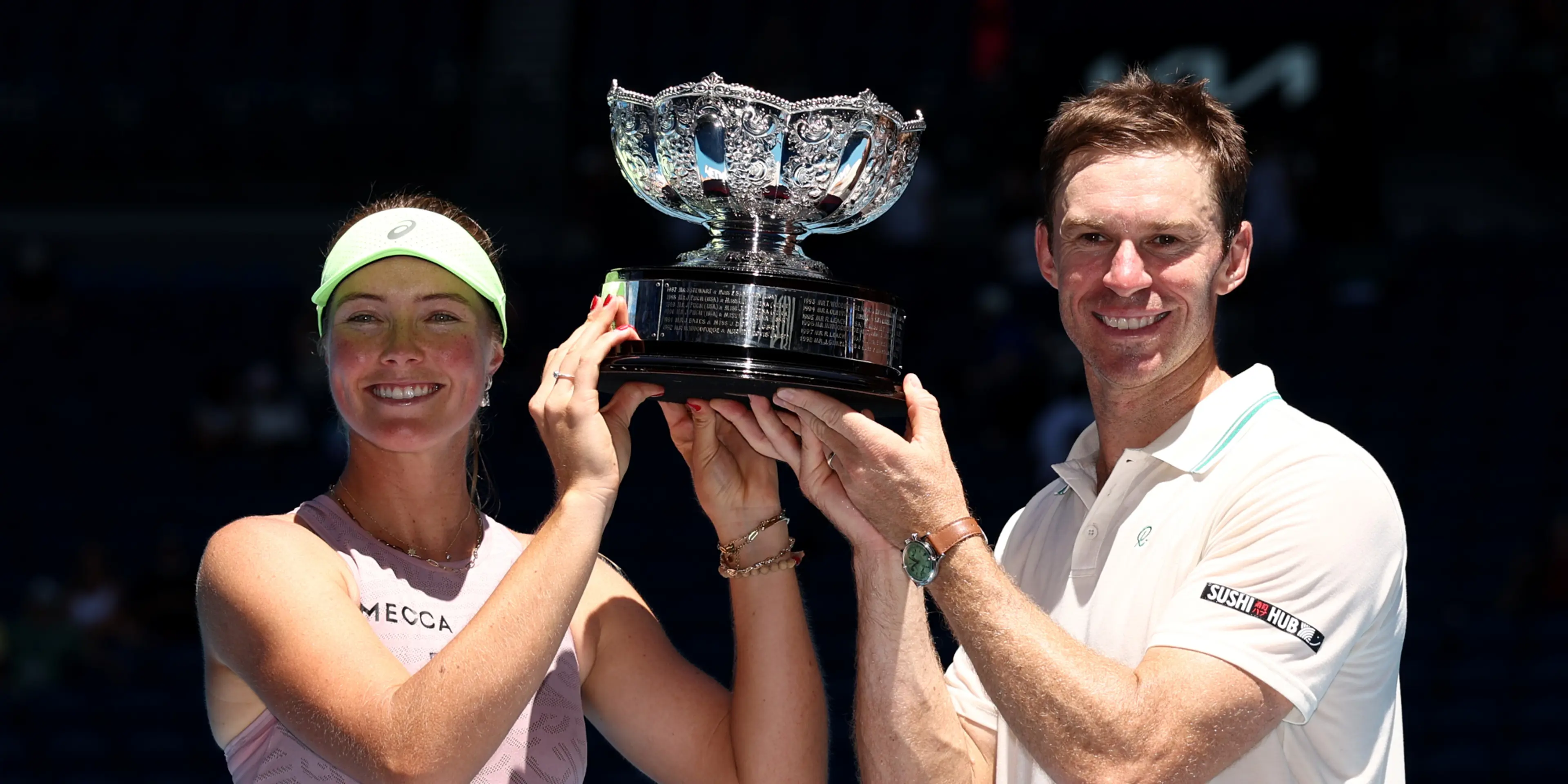 Peers and Gadecki retain Australian Open mixed-doubles crown