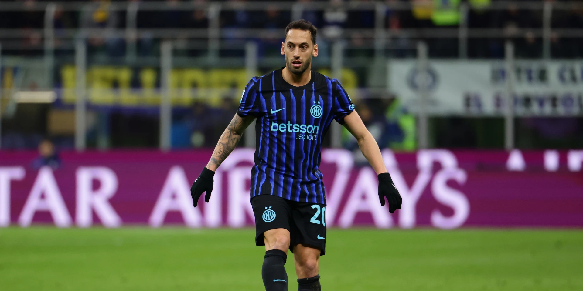Inter midfielder Calhanoglu sidelined with calf injury