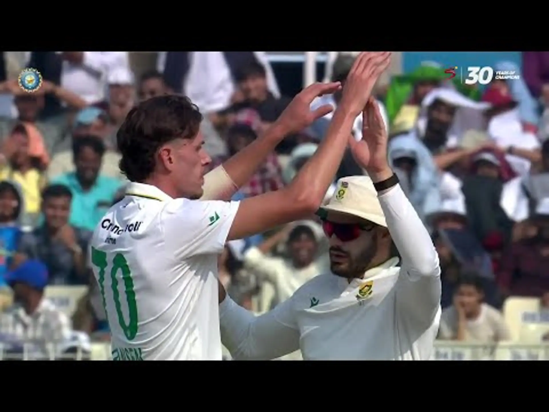 India v South Africa | 1st Test | 2nd innings | Marco Jansen 2