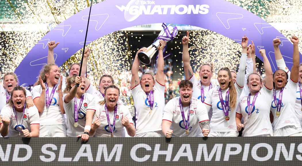 England hold off France to win women's Six Nations Grand Slam