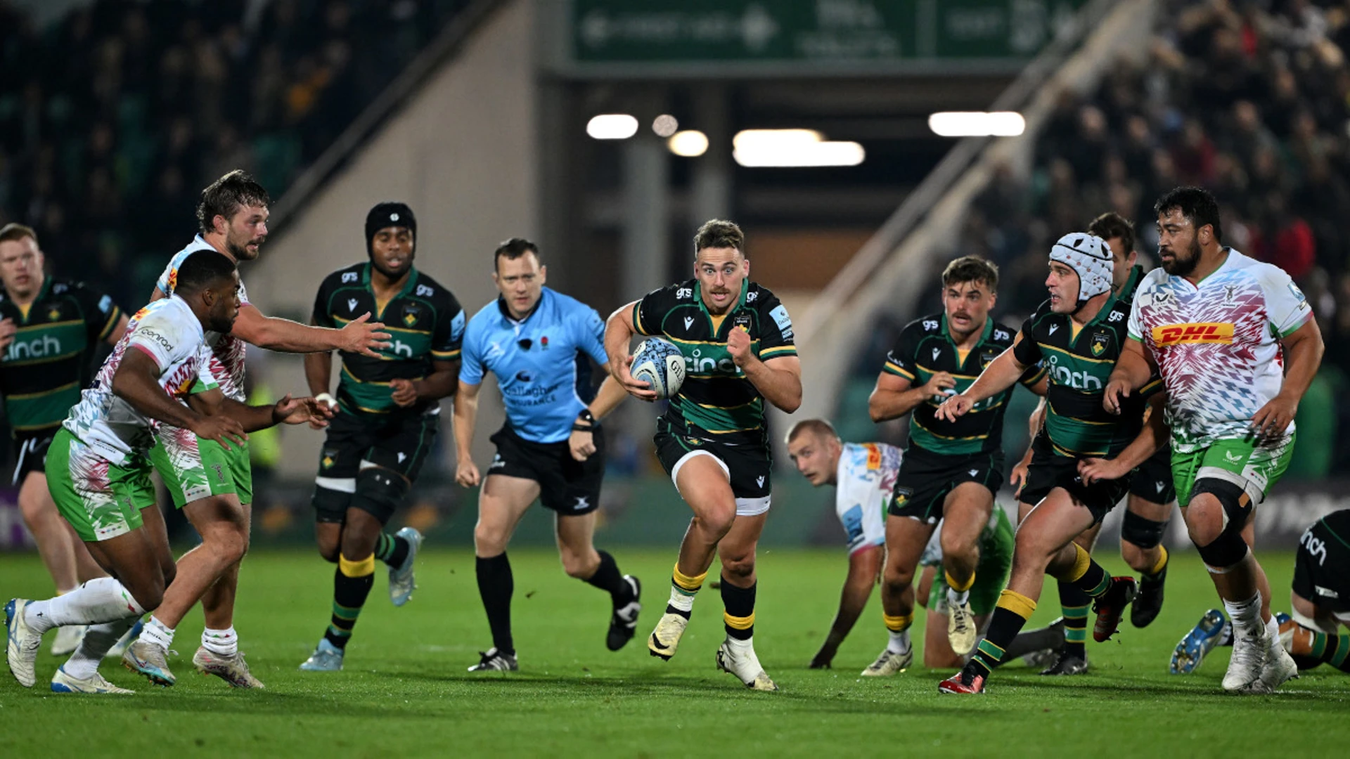 Saints rally to beat Quins and keep home streak alive