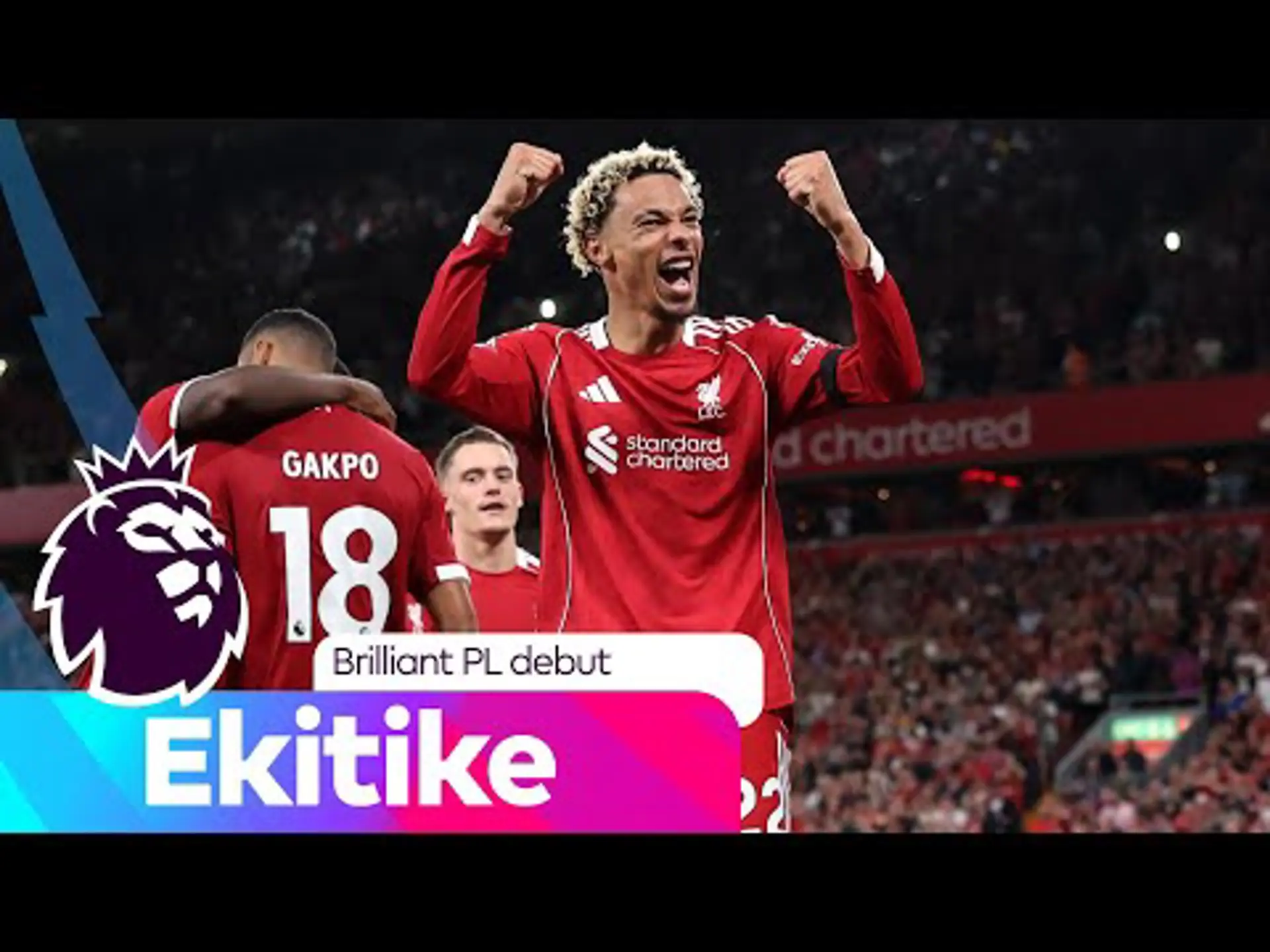 HUGO'S BOSS! Ekitike's brilliant Premier League debut at Anfield!