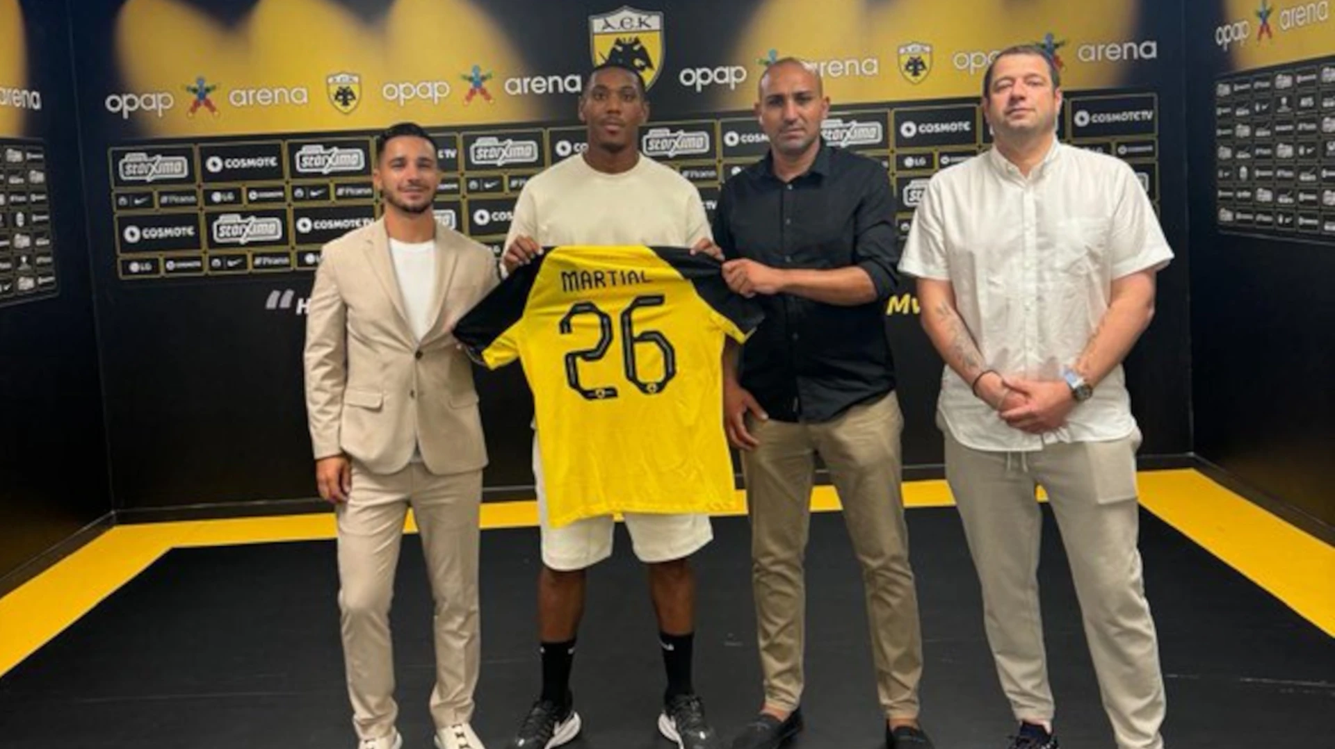 Ex-Man United striker Anthony Martial joins AEK Athens | SuperSport