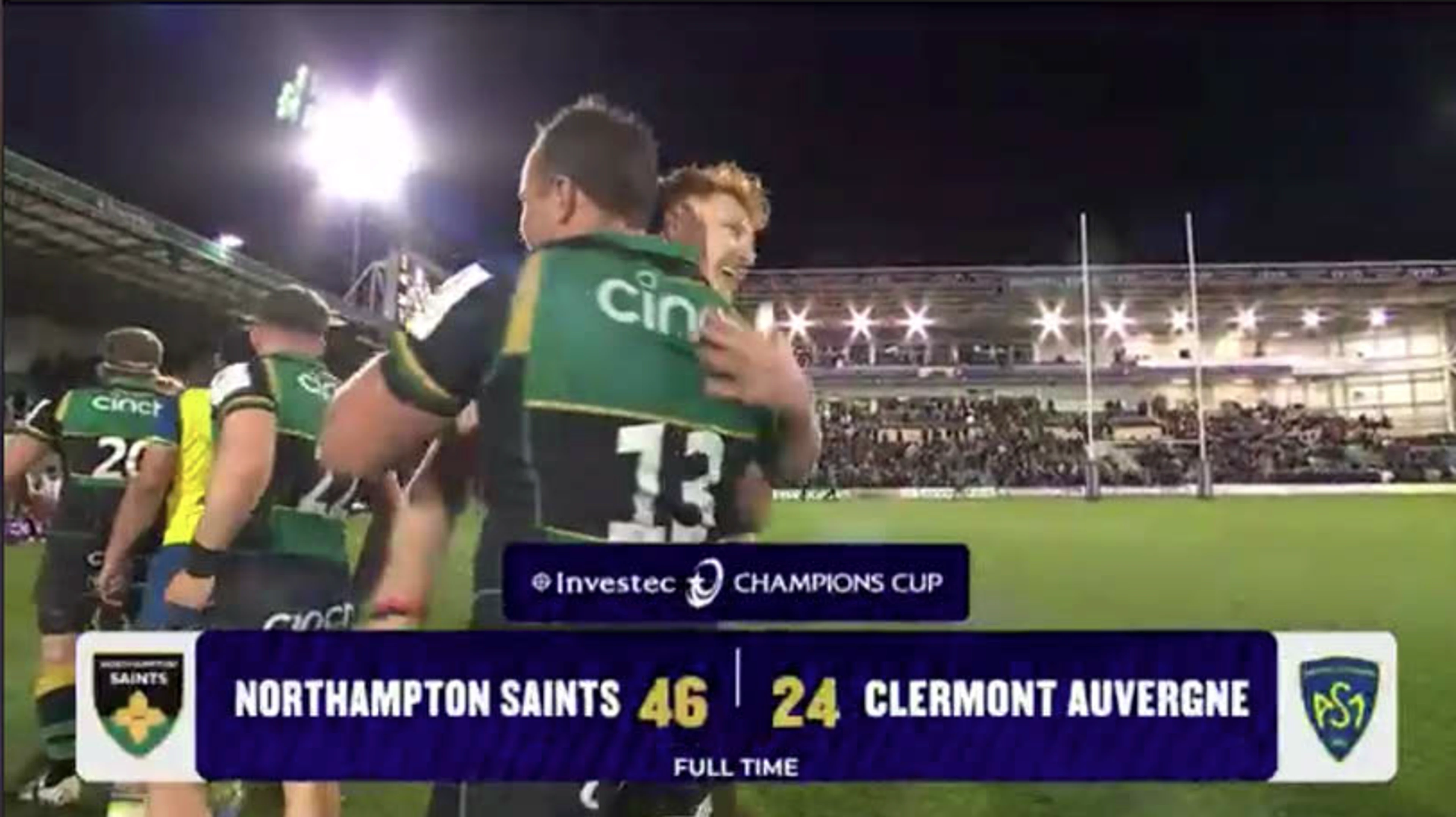 Saints v Auvergne | Match Highlights | Investec Champions Cup