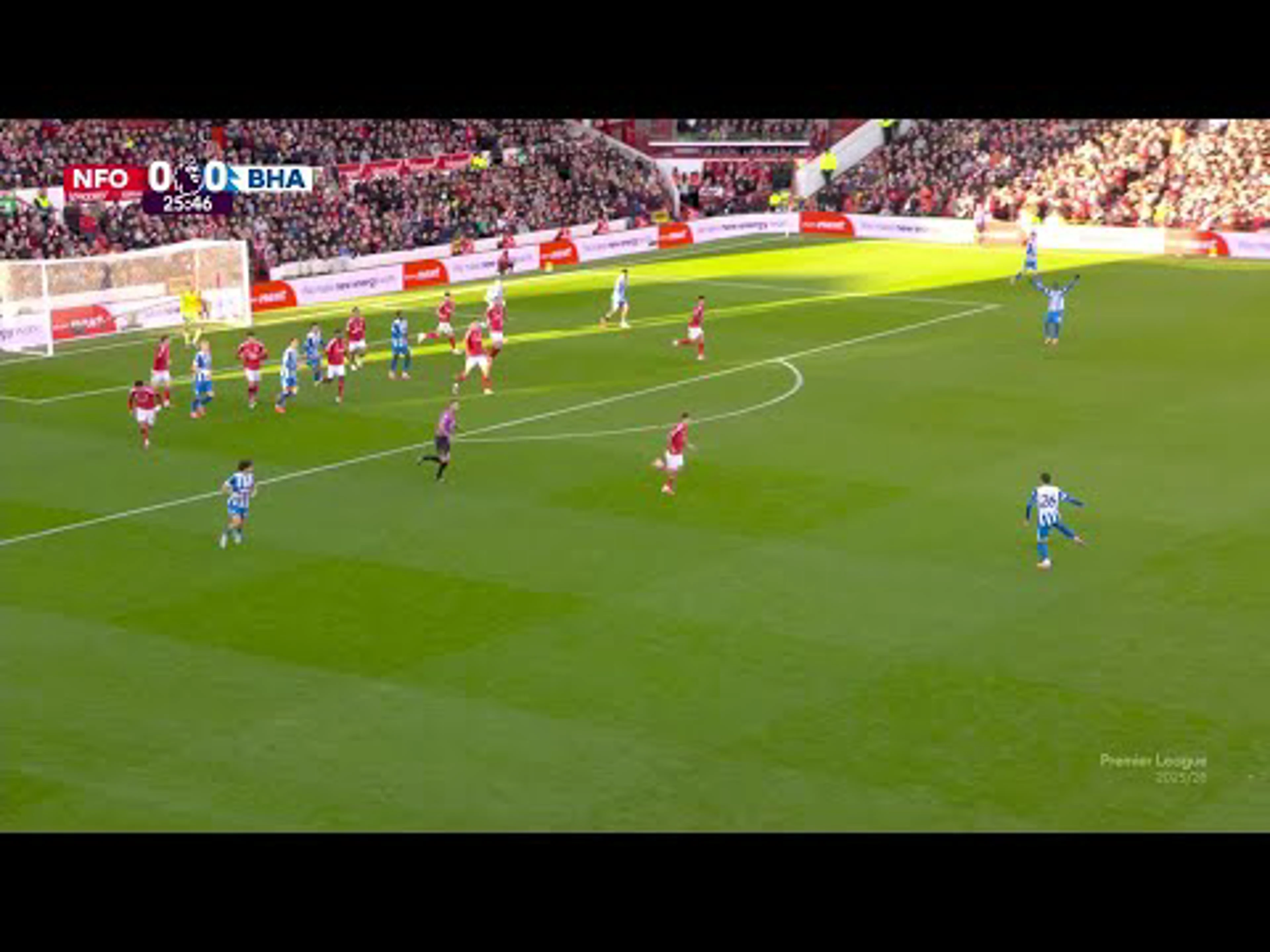 Felipe Rodrigues da Silva | 26ᵗʰ Minute Spectacular Defensive Act v Brighton