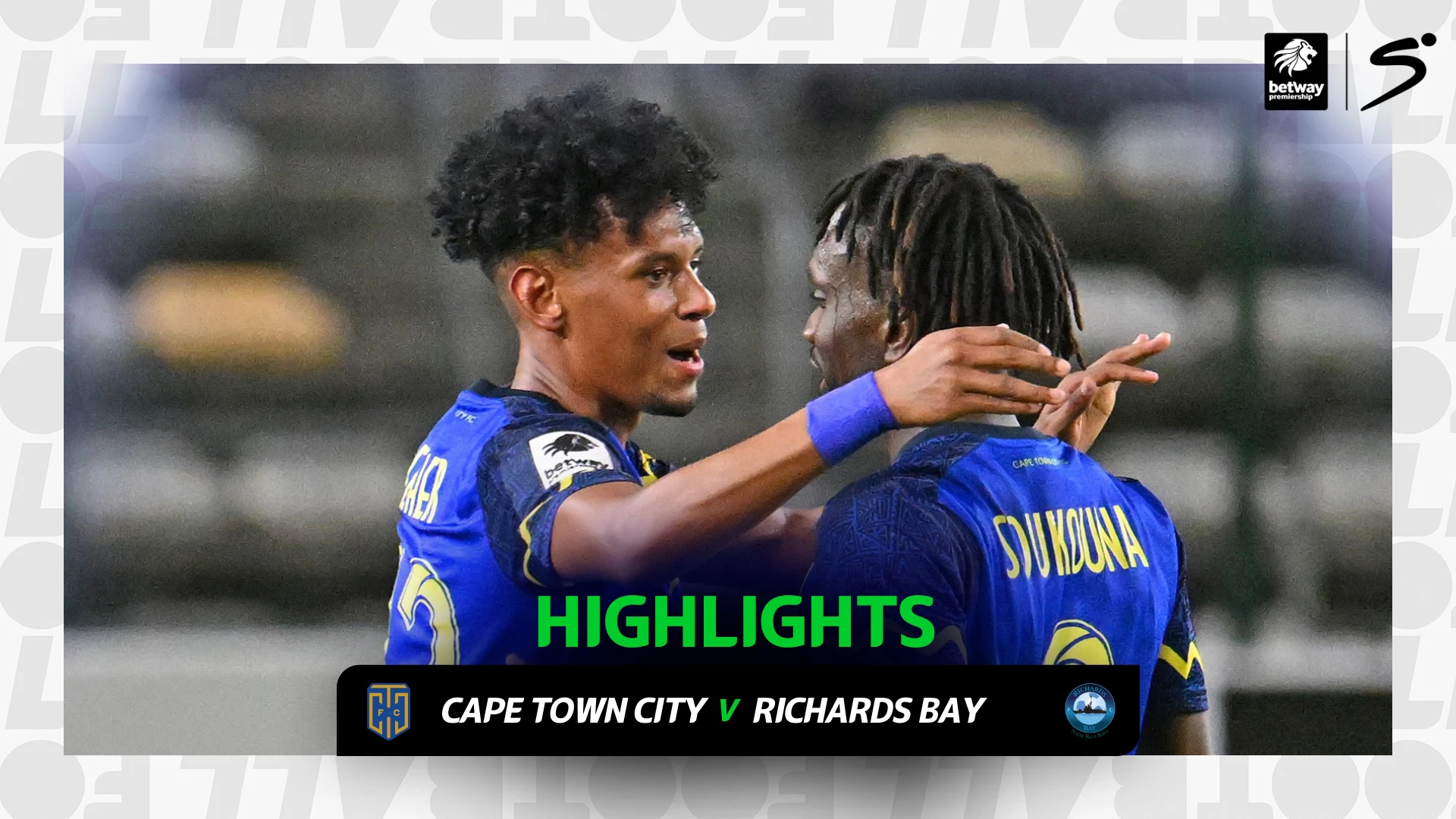 Cape Town City v Richards Bay | Match in 3 | Betway Premiership