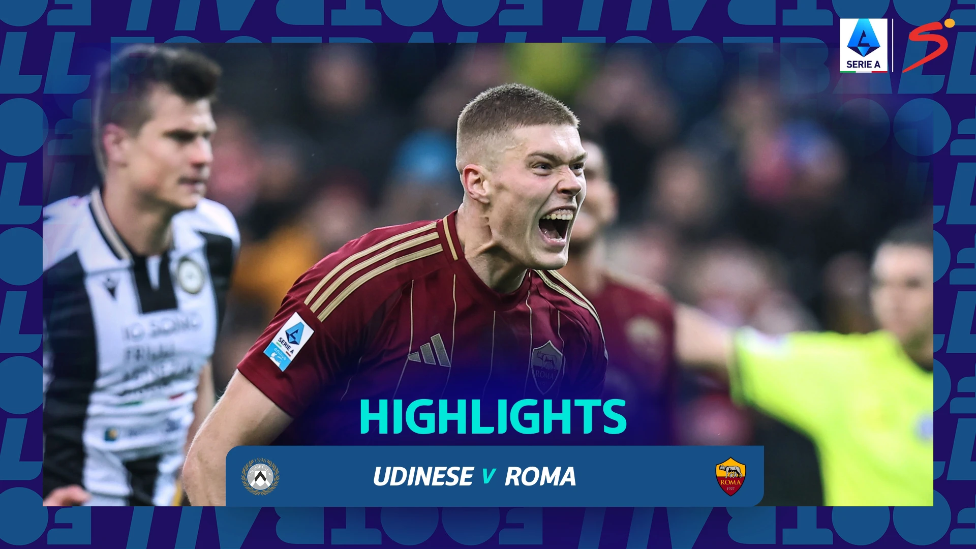 Udinese v Roma | Match Highlights | Italian Serie A Matchday 22