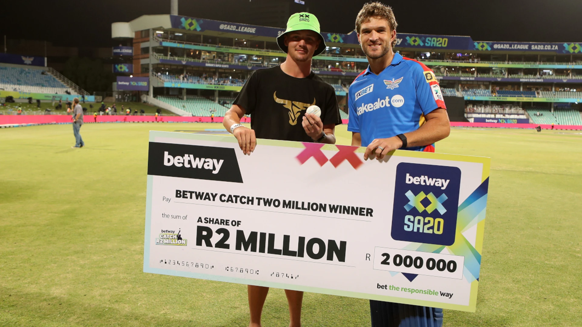 Betway Catch 2 Million | Durban's Super Giants v Sunrisers Eastern Cape