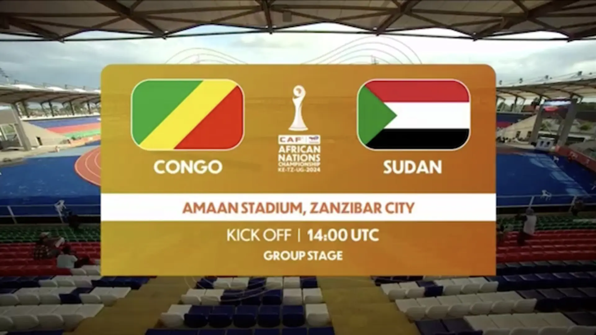 Congo v Sudan | Match Highlights | African Nations Championship (CHAN)