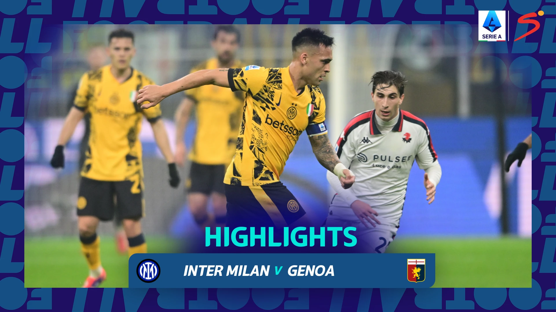 Inter Milan v Genoa | Match Highlights | Italian Serie A Matchday 26