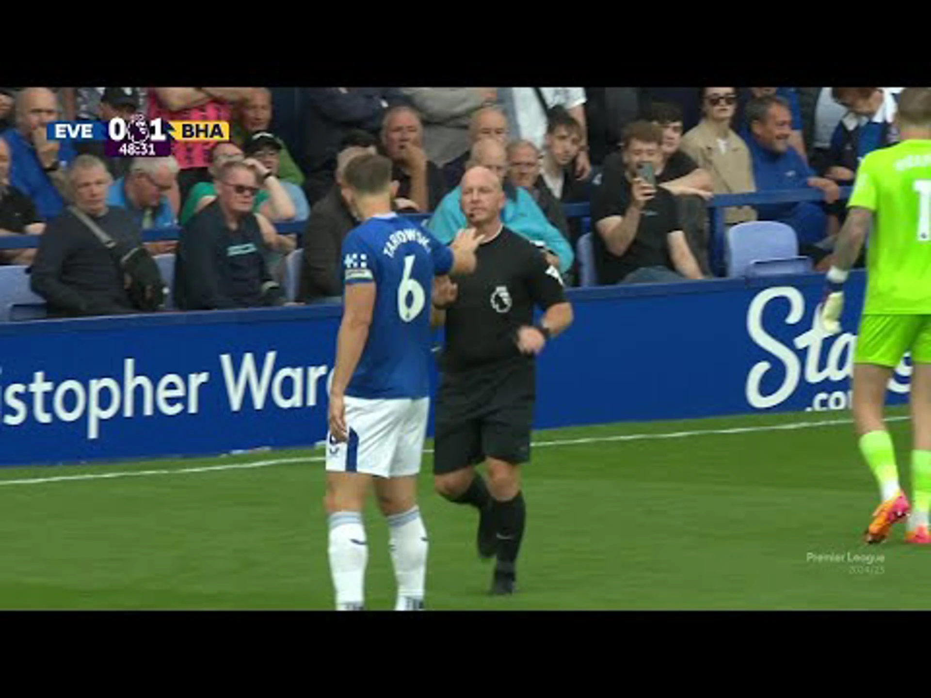 Dominic Calvert-Lewin | 47ᵗʰ Minute VAR v Brighton