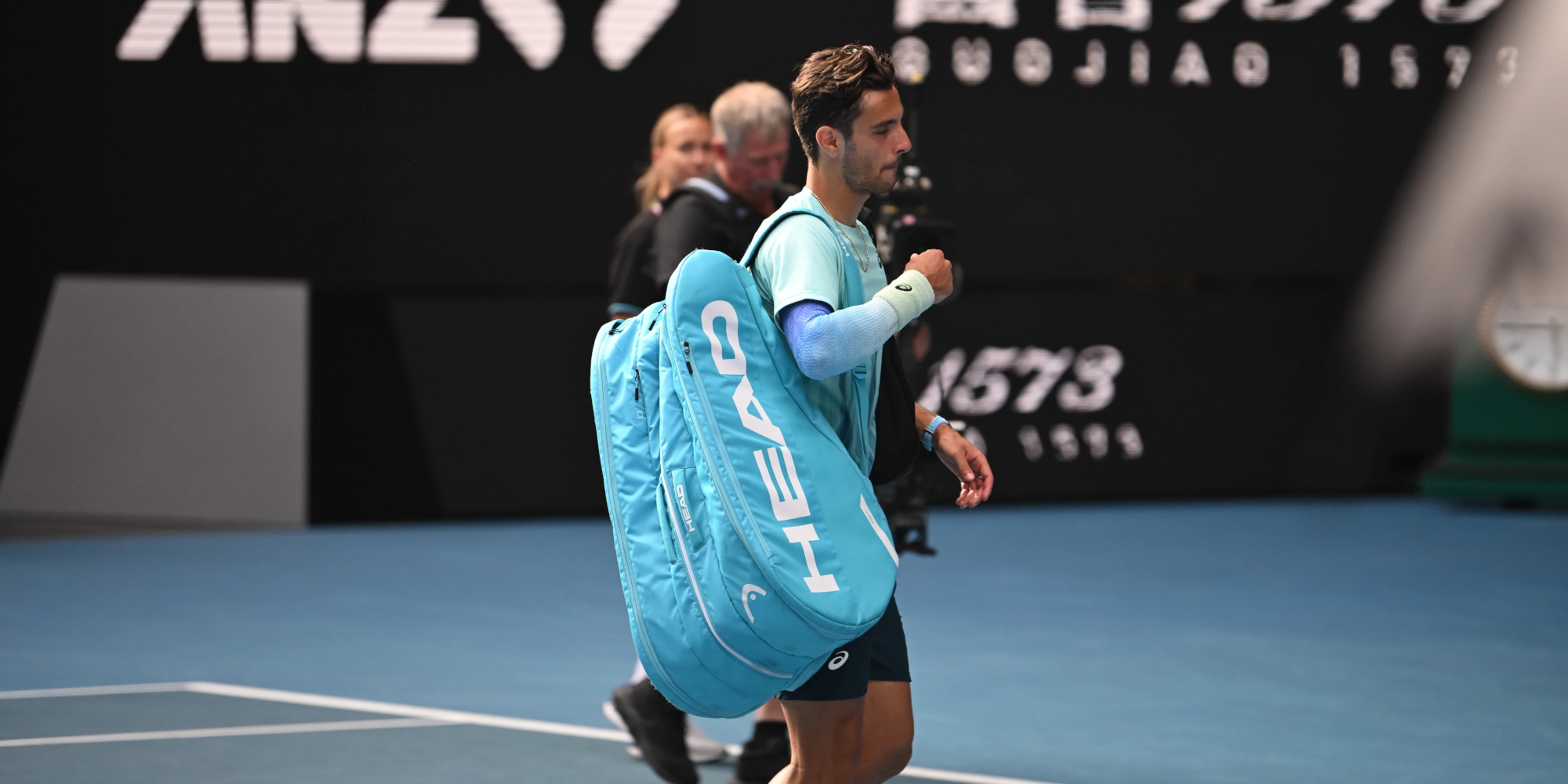 Musetti rues 'really painful' retirement after schooling Djokovic