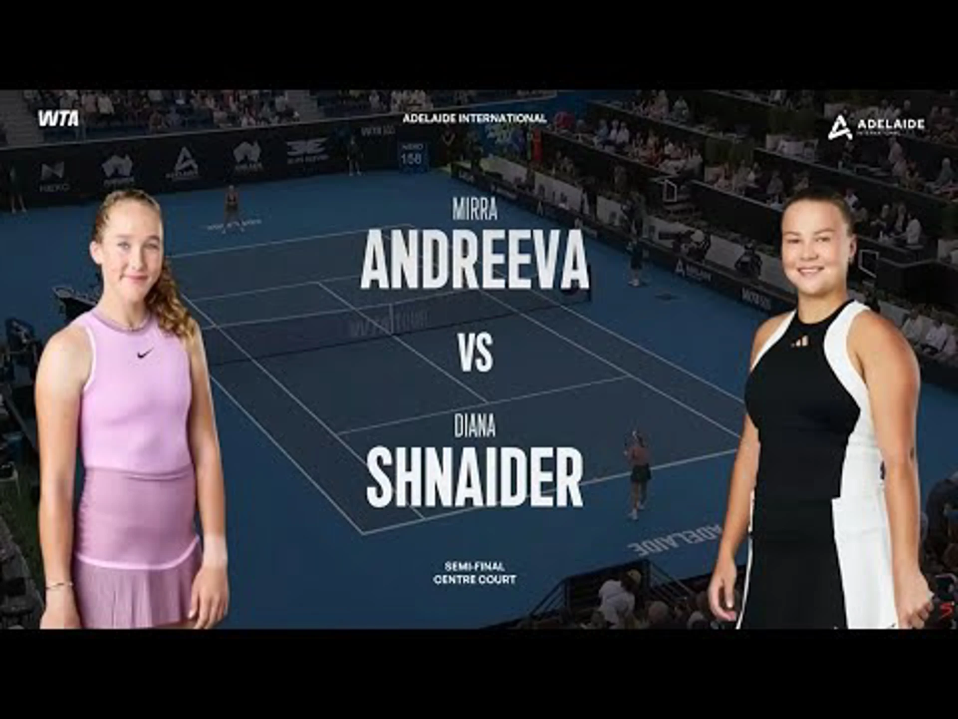 Mirra Andreeva v Diana Shnaider | SF 2 | Match Highlights | WTA 500