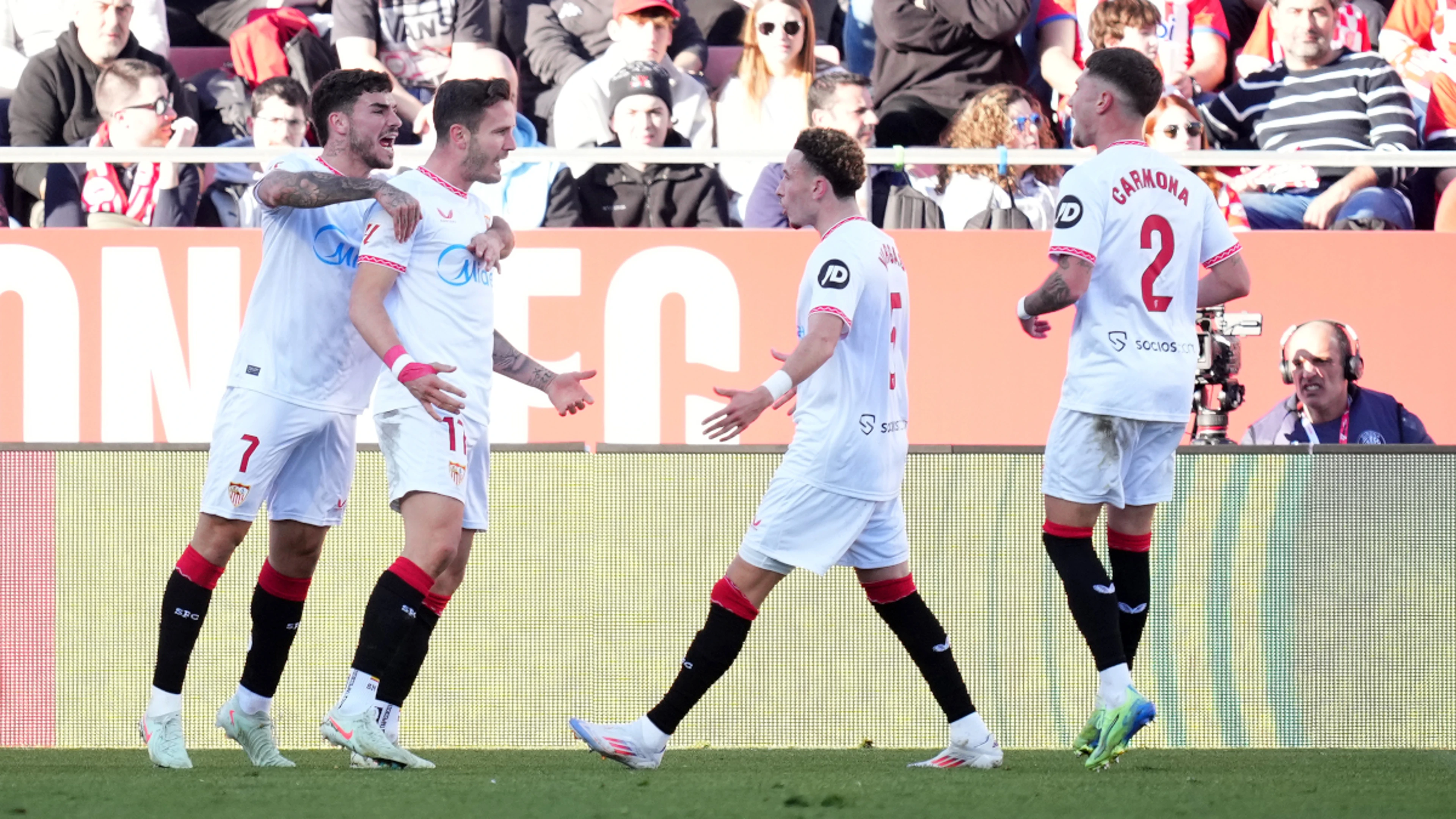 Girona defeat to Sevilla not the end of European ambition, says Michel