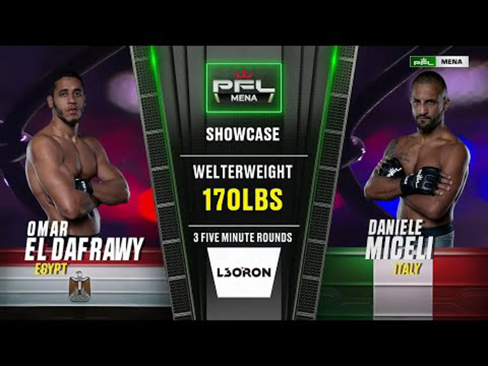 Omar Dafrawy v Daniele Miceli | Welterweight Bout | Highlights | PFL MENA