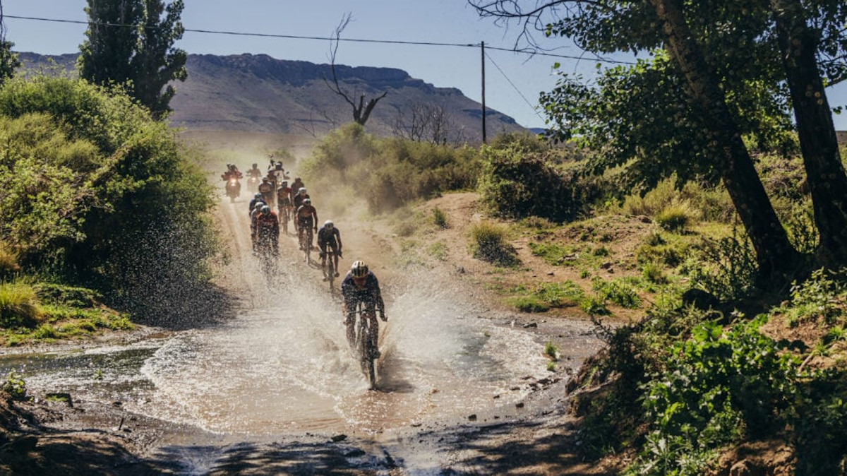 Swiss blitz on Stage 3 at Gravel Burn