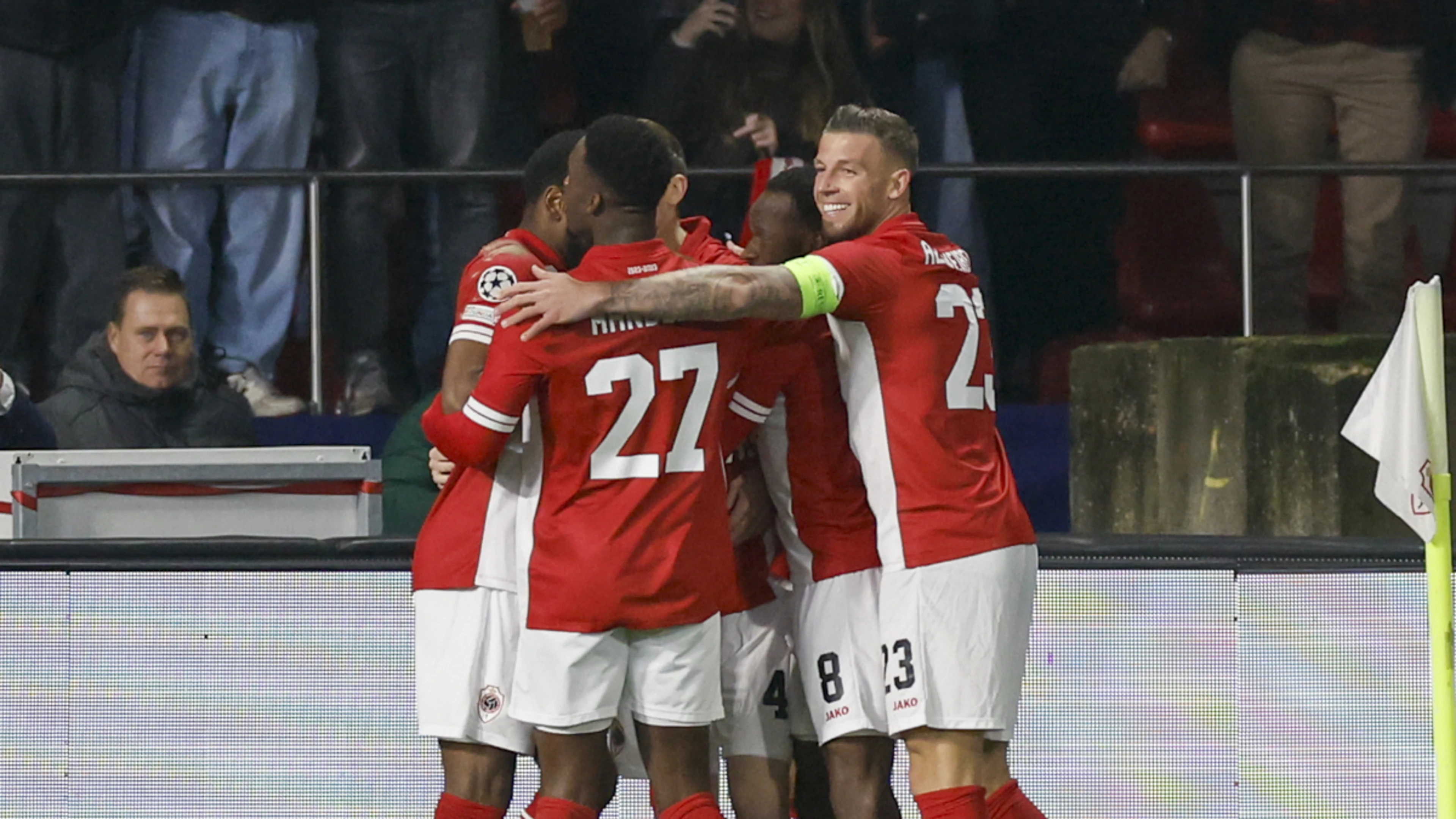 Surprise win gives Antwerp first points of Champions League campaign