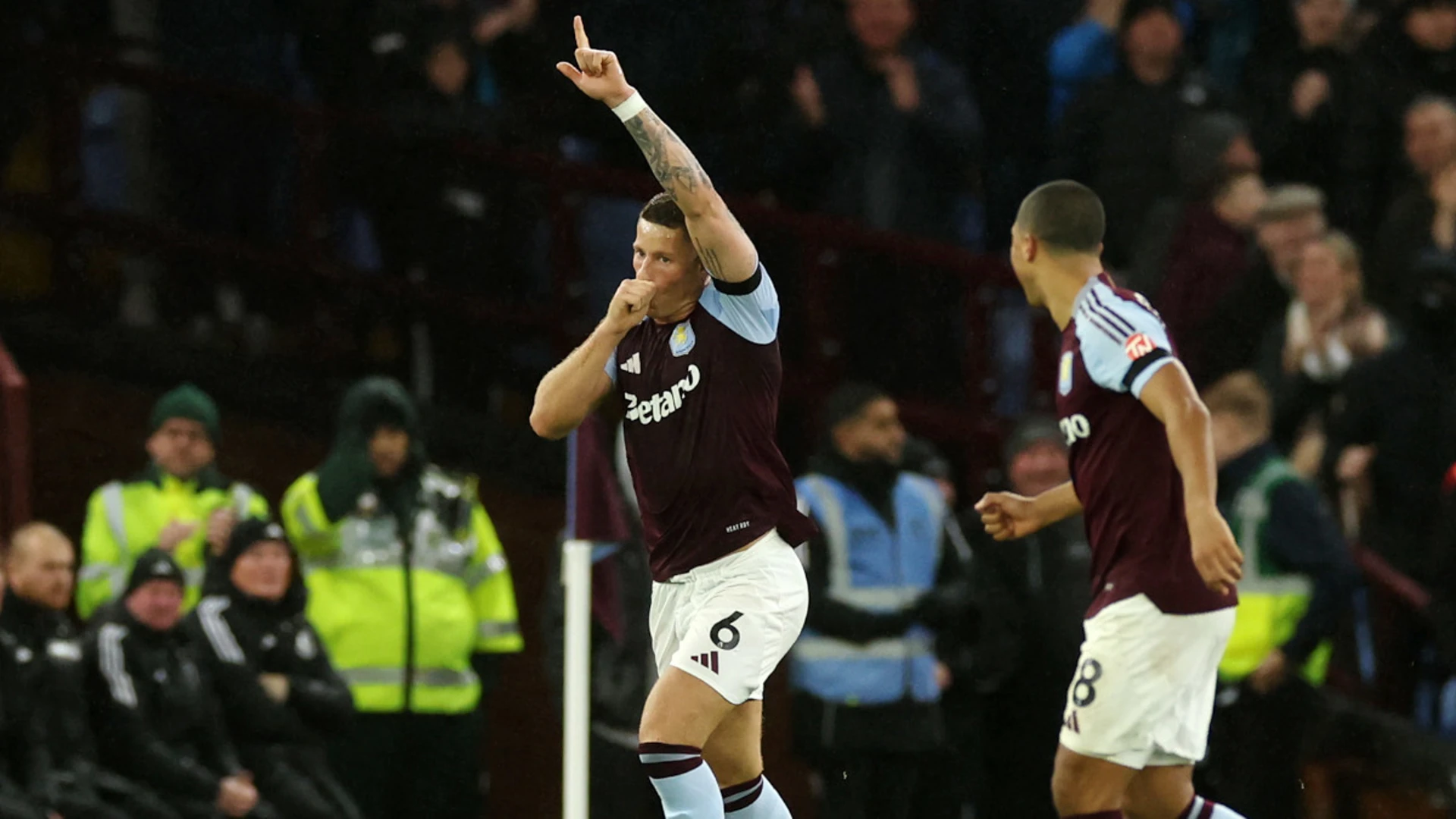 Barkley header salvages Villa draw with lowly Palace