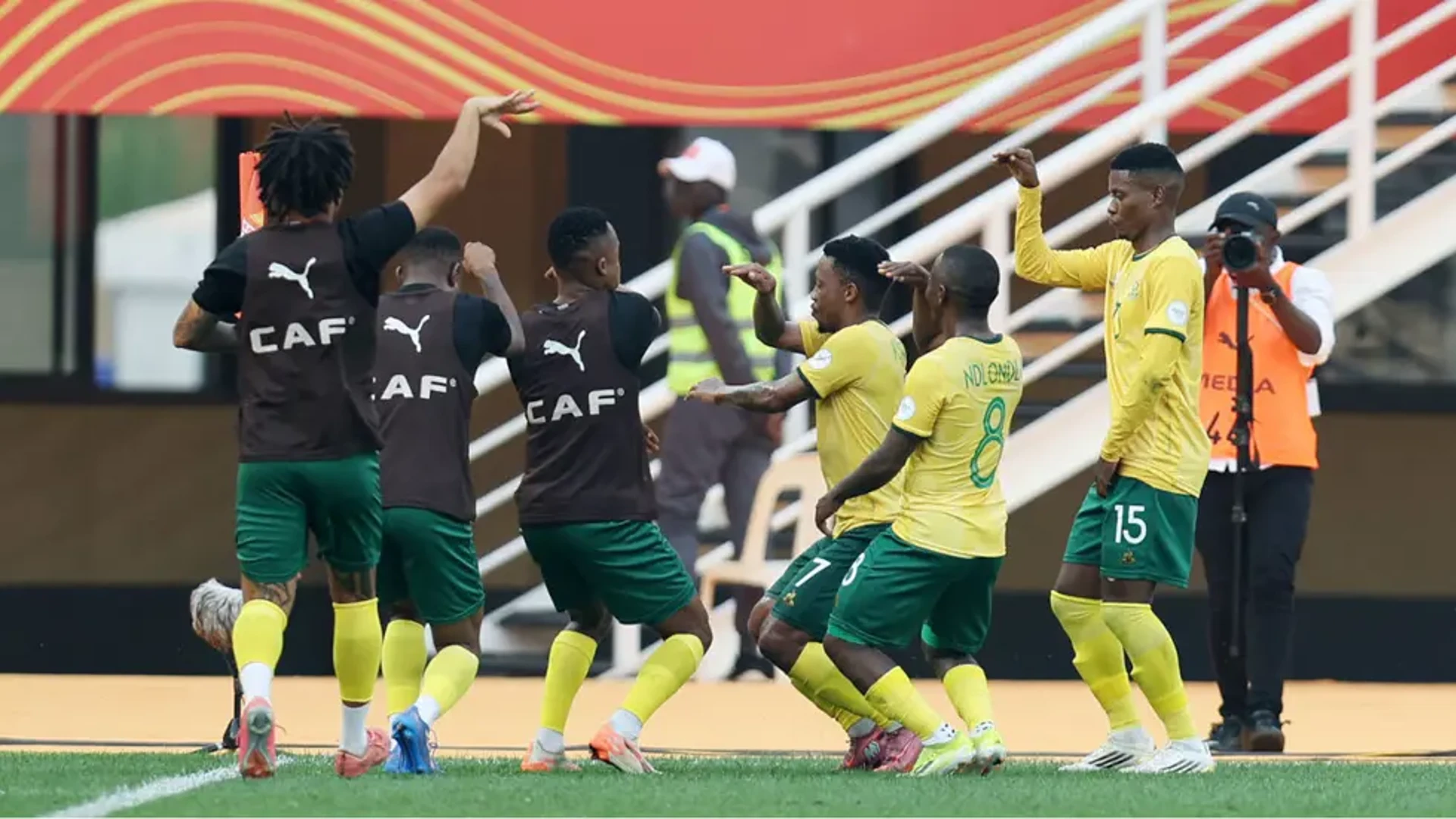 KUTUMELA ON TARGET: Bafana fight back to hold Algeria in CHAN opener